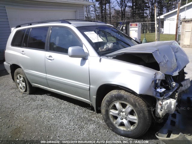 JTEGF21A730080333 - 2003 TOYOTA HIGHLANDER LIMITED SILVER photo 1