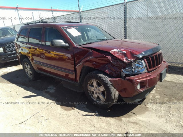 1J8GR48K07C582149 - 2007 JEEP GRAND CHEROKEE LAREDO/COLUMBIA/FREEDOM 红色 照片 1