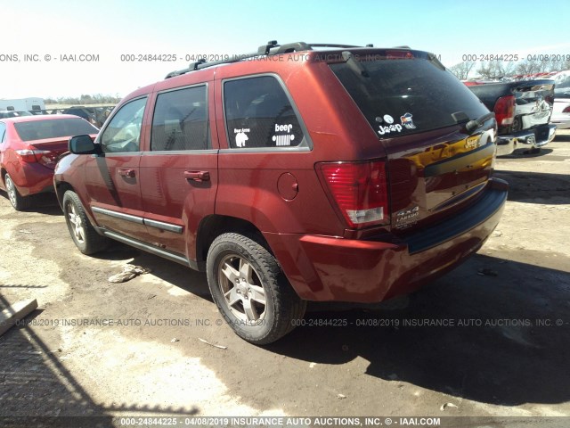 1J8GR48K07C582149 - 2007 JEEP GRAND CHEROKEE LAREDO/COLUMBIA/FREEDOM 红色 照片 3
