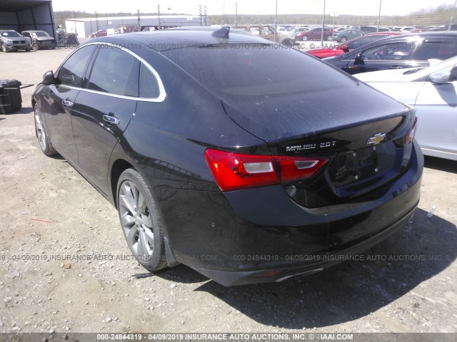 1G1ZH5SX5HF225748 - 2017 CHEVROLET MALIBU PREMIER BLACK photo 3