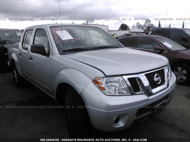 1N6AD0ER2DN757925 - 2013 NISSAN FRONTIER S/SV/SL/PRO-4X SILVER photo 1