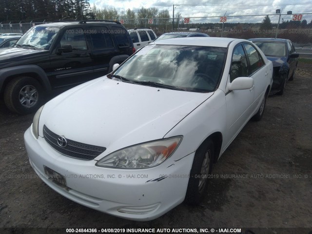 4T1BF32K23U038524 - 2003 TOYOTA CAMRY LE/XLE/SE WHITE photo 2