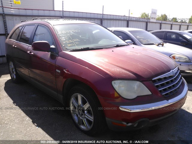 2A8GM68X47R149107 - 2007 CHRYSLER PACIFICA TOURING MAROON photo 1