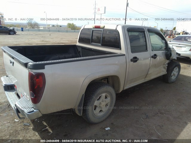 1GTDT136658151450 - 2005 GMC CANYON SILVER photo 4