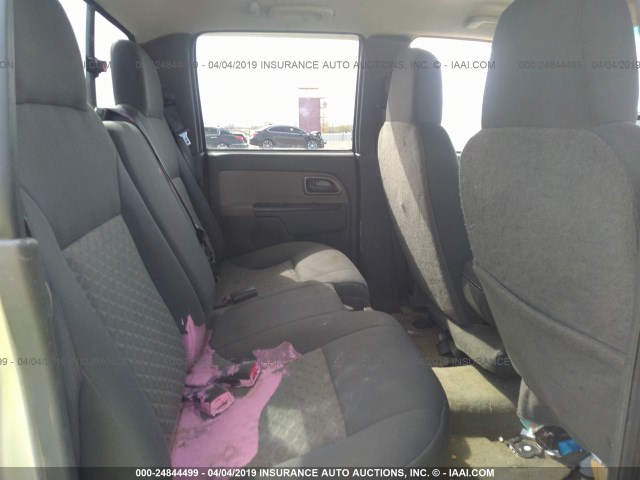 1GTDT136658151450 - 2005 GMC CANYON SILVER photo 8