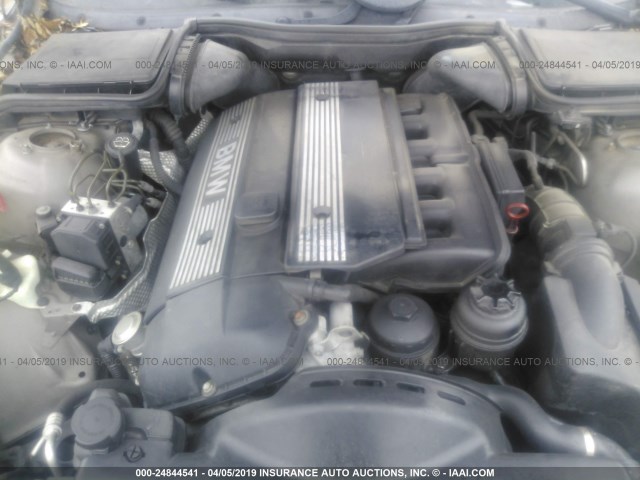 WBADT63413CK41138 - 2003 BMW 530 I AUTOMATIC GRAY photo 10