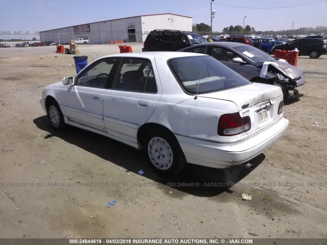 KMHJF33MXSU807040 - 1995 HYUNDAI ELANTRA GLS WHITE photo 3