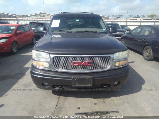 1GKFK66U64J187623 - 2004 GMC YUKON XL DENALI BLUE photo 6