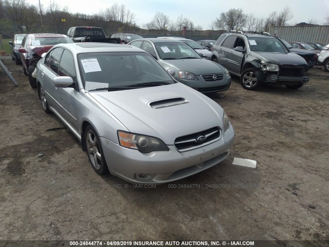 4S3BL676X54219593 - 2005 SUBARU LEGACY GT LIMITED SILVER photo 1