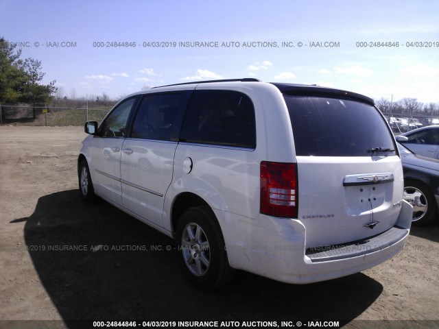 2A4RR5D19AR308847 - 2010 CHRYSLER TOWN & COUNTRY TOURING WHITE photo 3