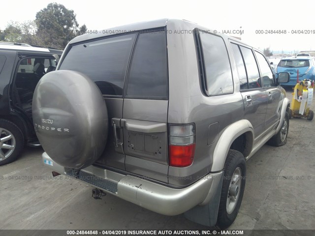 JACDJ58X5Y7J09844 - 2000 ISUZU TROOPER S/LS/LIMITED 灰色 照片 4