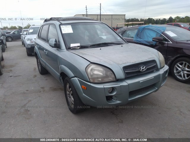 KM8JN12D47U520311 - 2007 HYUNDAI TUCSON SE/LIMITED GREEN photo 1