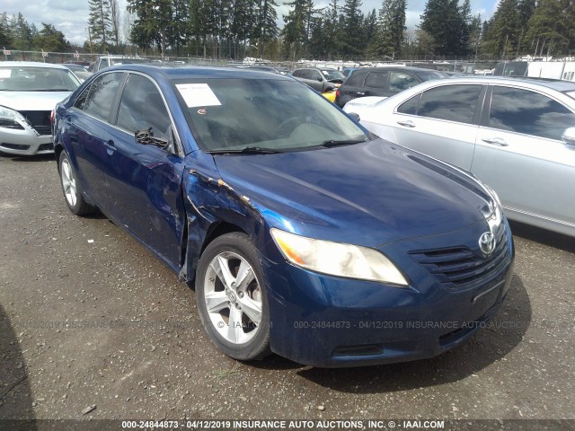 4T4BE46KX9R102634 - 2009 TOYOTA CAMRY SE/LE/XLE BLUE photo 1