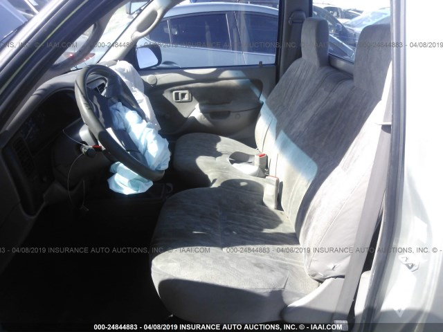 5TENL42N92Z128737 - 2002 TOYOTA TACOMA SILVER photo 8