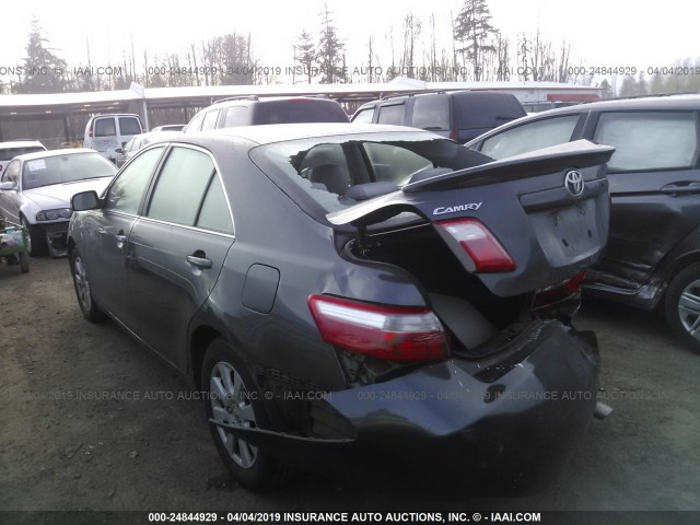 4T1BE46K59U310785 - 2009 TOYOTA CAMRY SE/LE/XLE GRAY photo 3