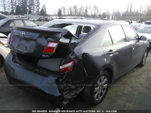 4T1BE46K59U310785 - 2009 TOYOTA CAMRY SE/LE/XLE GRAY photo 4