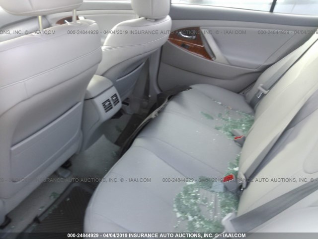 4T1BE46K59U310785 - 2009 TOYOTA CAMRY SE/LE/XLE GRAY photo 8