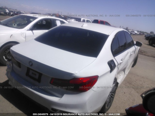 WBAJE7C30HWA03414 - 2017 BMW 540 XI WHITE photo 4