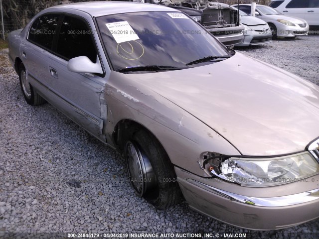 1LNFM97V7WY651510 - 1998 LINCOLN CONTINENTAL  GRAY photo 6