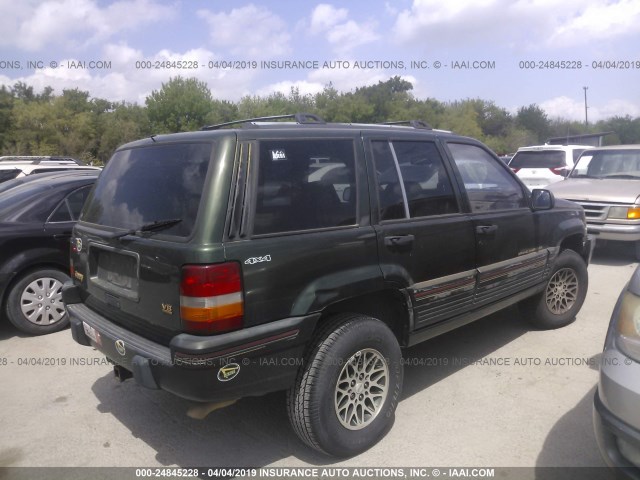 1J4GZ78Y2SC786404 - 1995 JEEP GRAND CHEROKEE LIMITED/ORVIS GREEN photo 4