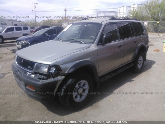 JA4LS31H9XP031563 - 1999 MITSUBISHI MONTERO SPORT LS/SPORT XLS BROWN photo 2