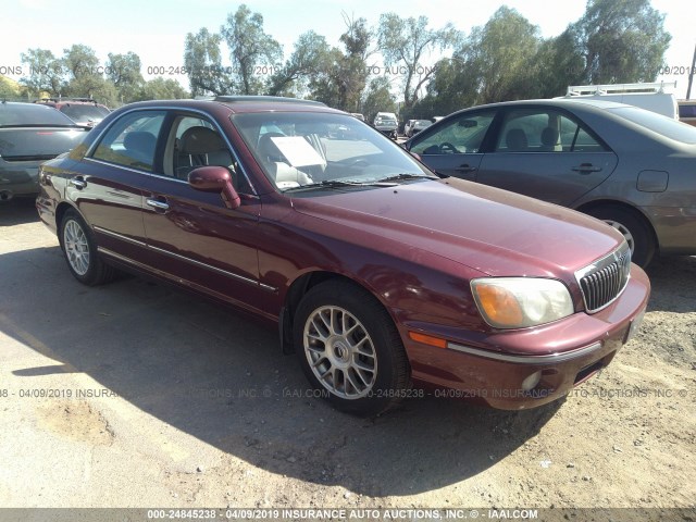 KMHFU45E92A214116 - 2002 HYUNDAI XG 350 RED photo 1