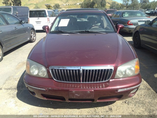 KMHFU45E92A214116 - 2002 HYUNDAI XG 350 RED photo 6