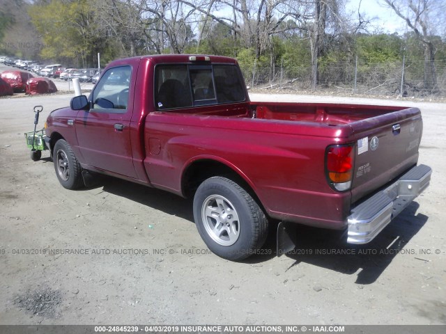 4F4YR12V0YTM29969 - 2000 MAZDA B3000 RED photo 3