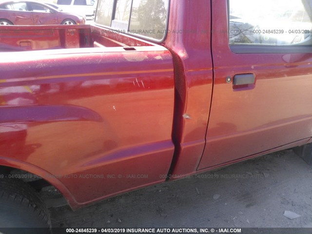 4F4YR12V0YTM29969 - 2000 MAZDA B3000 RED photo 6