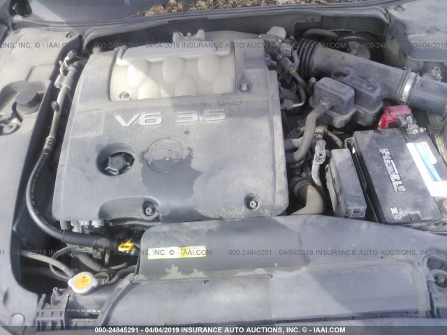 1N4BA41E25C827923 - 2005 NISSAN MAXIMA SE/SL GOLD photo 10