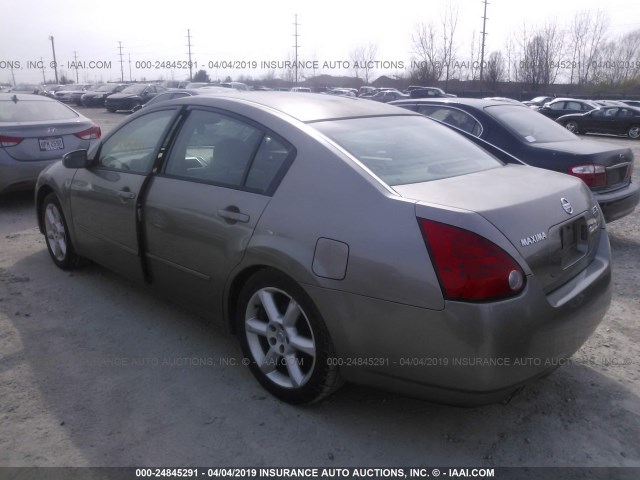 1N4BA41E25C827923 - 2005 NISSAN MAXIMA SE/SL GOLD photo 3