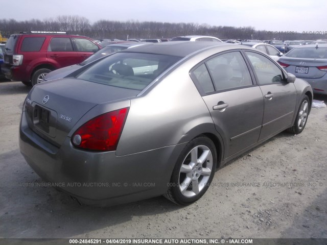 1N4BA41E25C827923 - 2005 NISSAN MAXIMA SE/SL GOLD photo 4