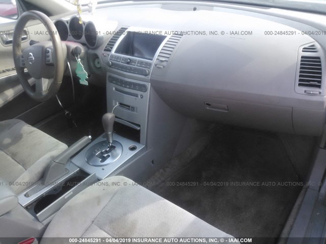 1N4BA41E25C827923 - 2005 NISSAN MAXIMA SE/SL GOLD photo 5