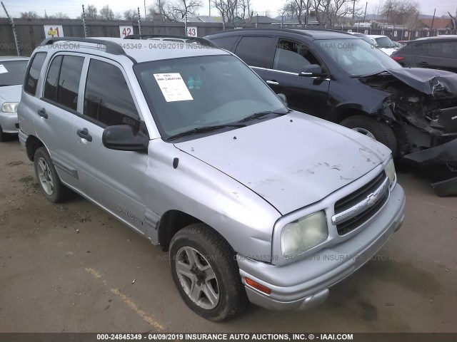 2CNBJ13C736944726 - 2003 CHEVROLET TRACKER SILVER photo 1