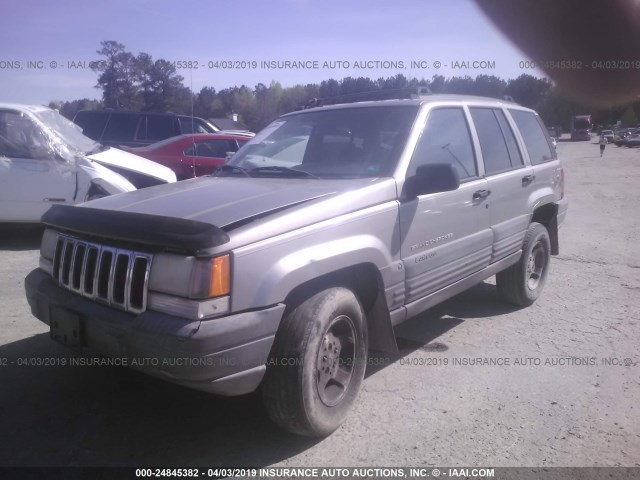 1J4GZ58S6WC280273 - 1998 JEEP GRAND CHEROKEE LAREDO/TSI TAN photo 2