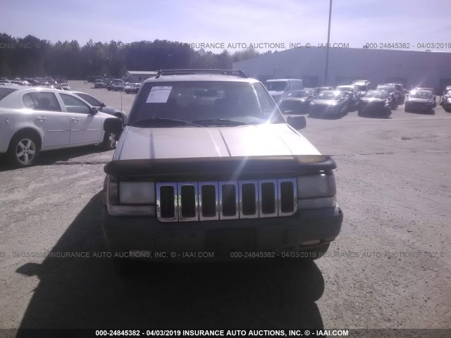 1J4GZ58S6WC280273 - 1998 JEEP GRAND CHEROKEE LAREDO/TSI TAN photo 6