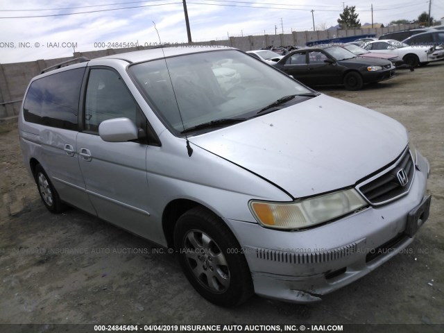 5FNRL18953B007376 - 2003 HONDA ODYSSEY EXL SILVER photo 1