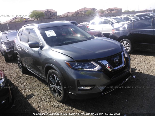 JN8AT2MT7HW154620 - 2017 NISSAN ROGUE S/SL/SV GRAY photo 1