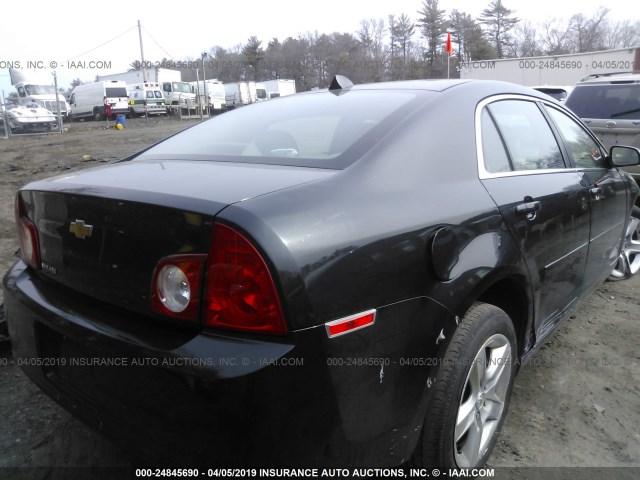 1G1ZB5E03CF196503 - 2012 CHEVROLET MALIBU LS BLACK photo 4