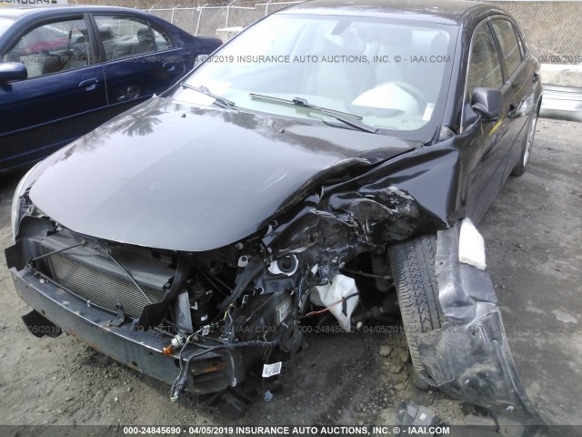 1G1ZB5E03CF196503 - 2012 CHEVROLET MALIBU LS BLACK photo 6