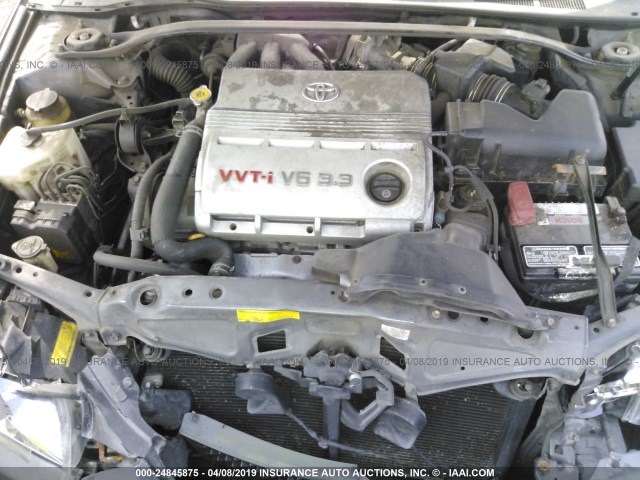 4T1FA38P47U120957 - 2007 TOYOTA CAMRY SOLARA SE/SLE GRAY photo 10