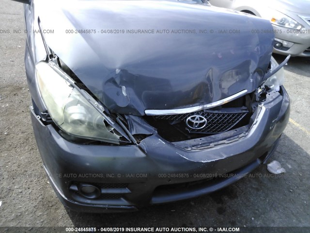 4T1FA38P47U120957 - 2007 TOYOTA CAMRY SOLARA SE/SLE GRAY photo 6