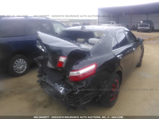 4T1BE46K39U412618 - 2009 TOYOTA CAMRY SE/LE/XLE BLACK photo 4