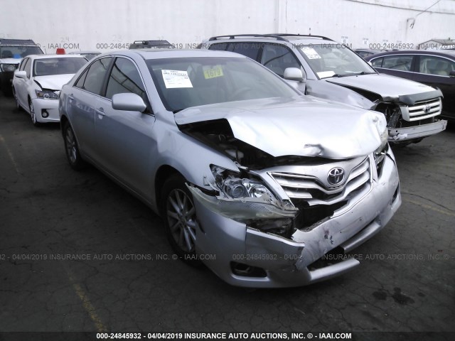 4T1BF3EK9AU020790 - 2010 TOYOTA CAMRY SE/LE/XLE SILVER photo 1