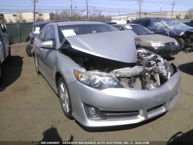 4T1BF1FK8CU181203 - 2012 TOYOTA CAMRY SE/LE/XLE SILVER photo 1