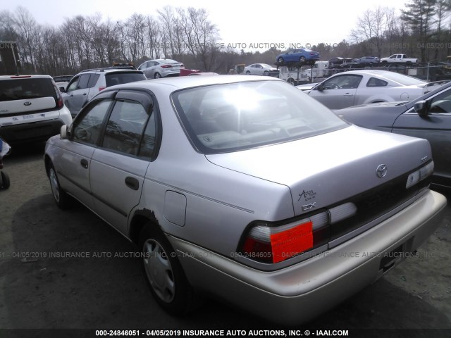 2T1BB02E0TC146369 - 1996 TOYOTA COROLLA DX GOLD photo 3