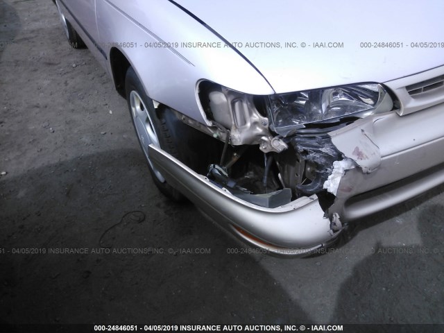 2T1BB02E0TC146369 - 1996 TOYOTA COROLLA DX GOLD photo 6