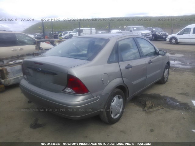 1FAFP33P43W168733 - 2003 FORD FOCUS LX GOLD photo 4