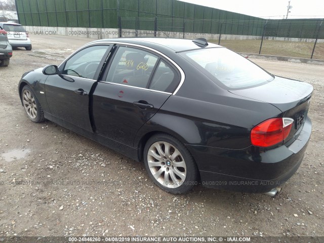 WBAVD33596KV63559 - 2006 BMW 330 XI BLACK photo 3