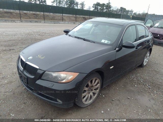 WBAVD33596KV63559 - 2006 BMW 330 XI BLACK photo 6